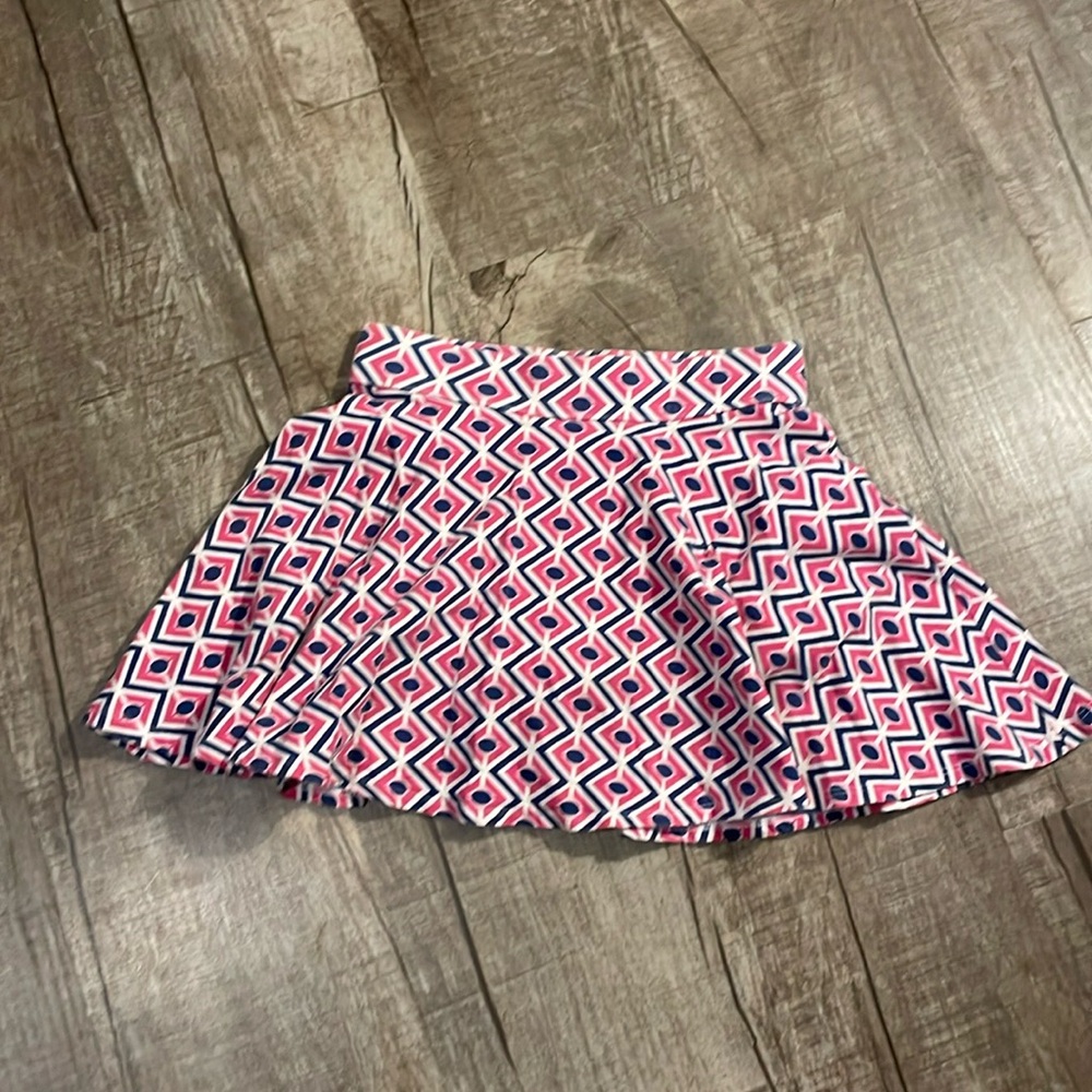 5/$15 JK girls pink blue skort/skirt